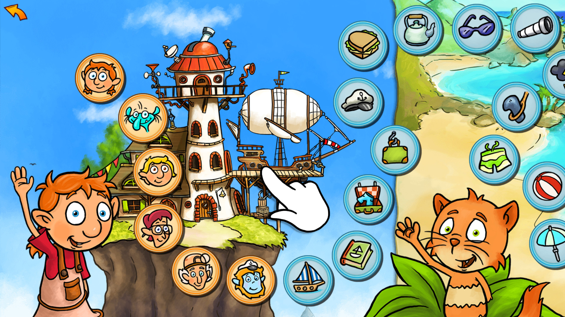 The Zwuggels - A Beach Holiday Adventure for Kids screenshot