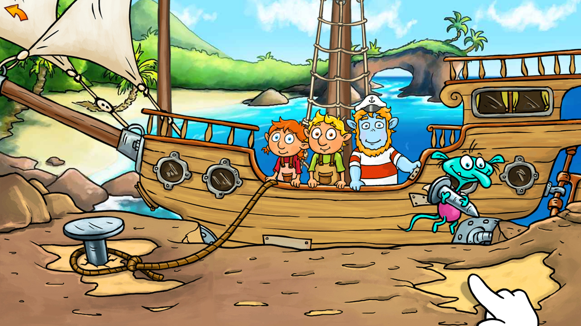 The Zwuggels - A Beach Holiday Adventure for Kids screenshot
