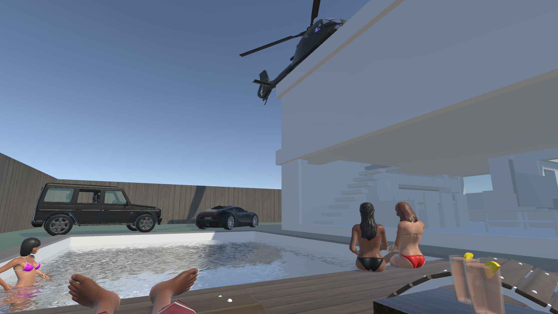 Rich life simulator VR screenshot
