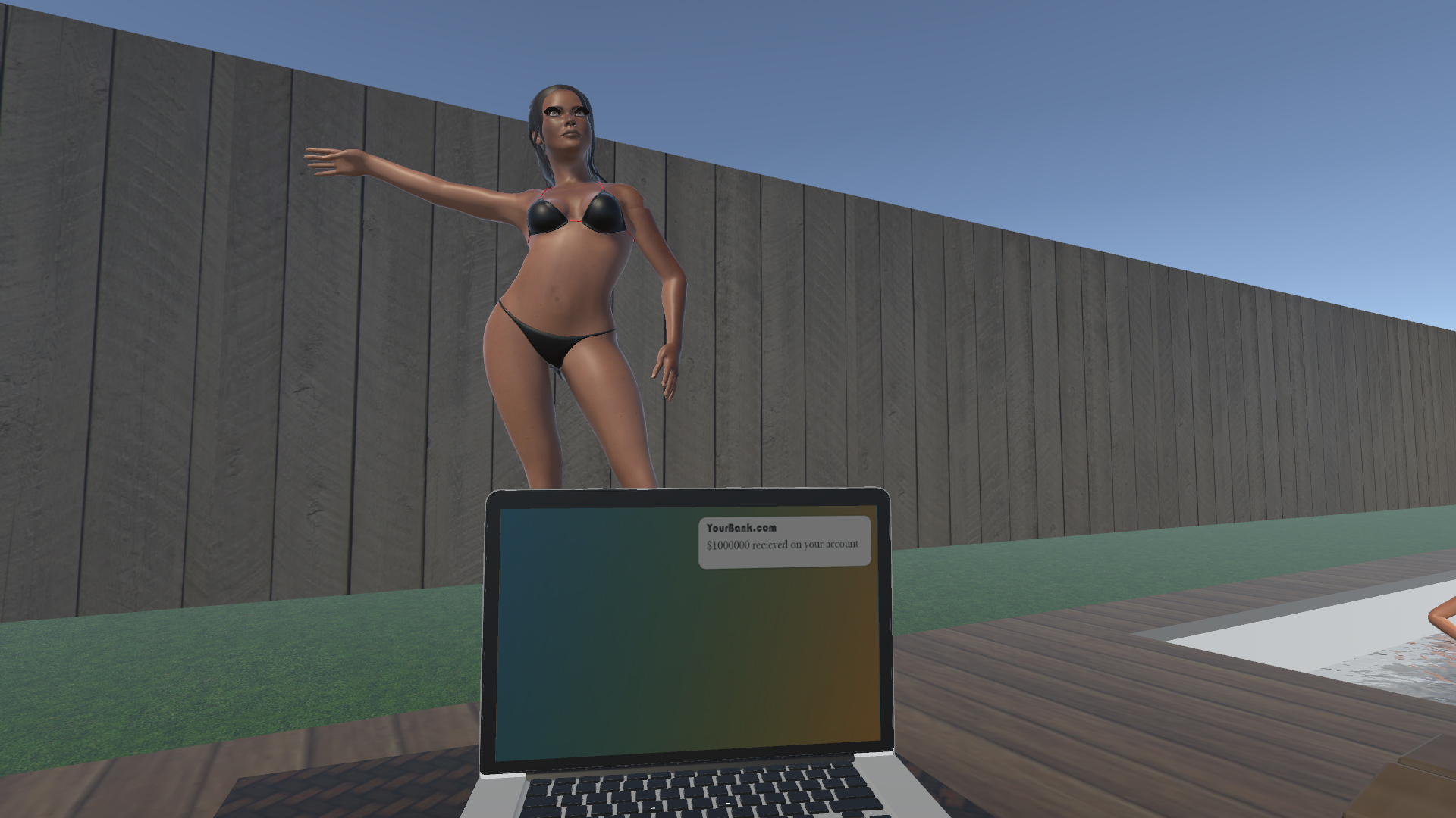 Rich life simulator VR screenshot