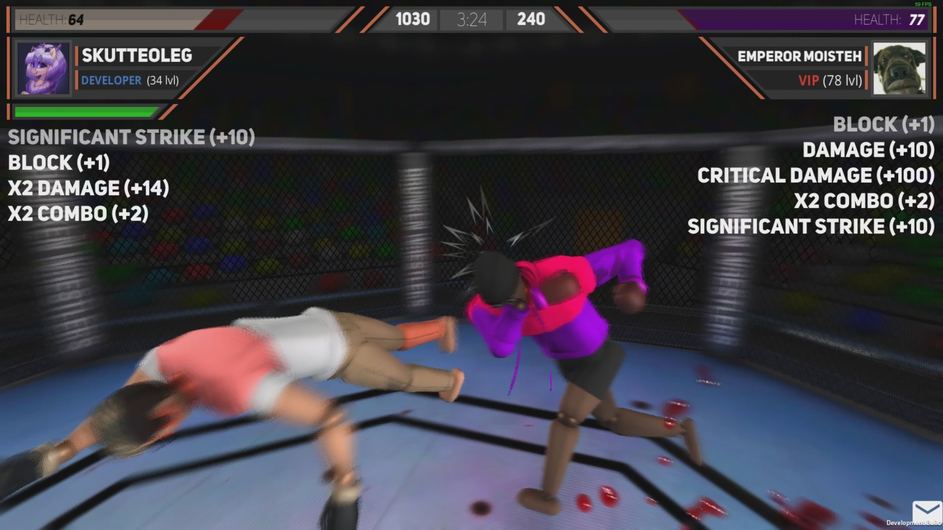 Drunken Wrestlers 2 screenshot