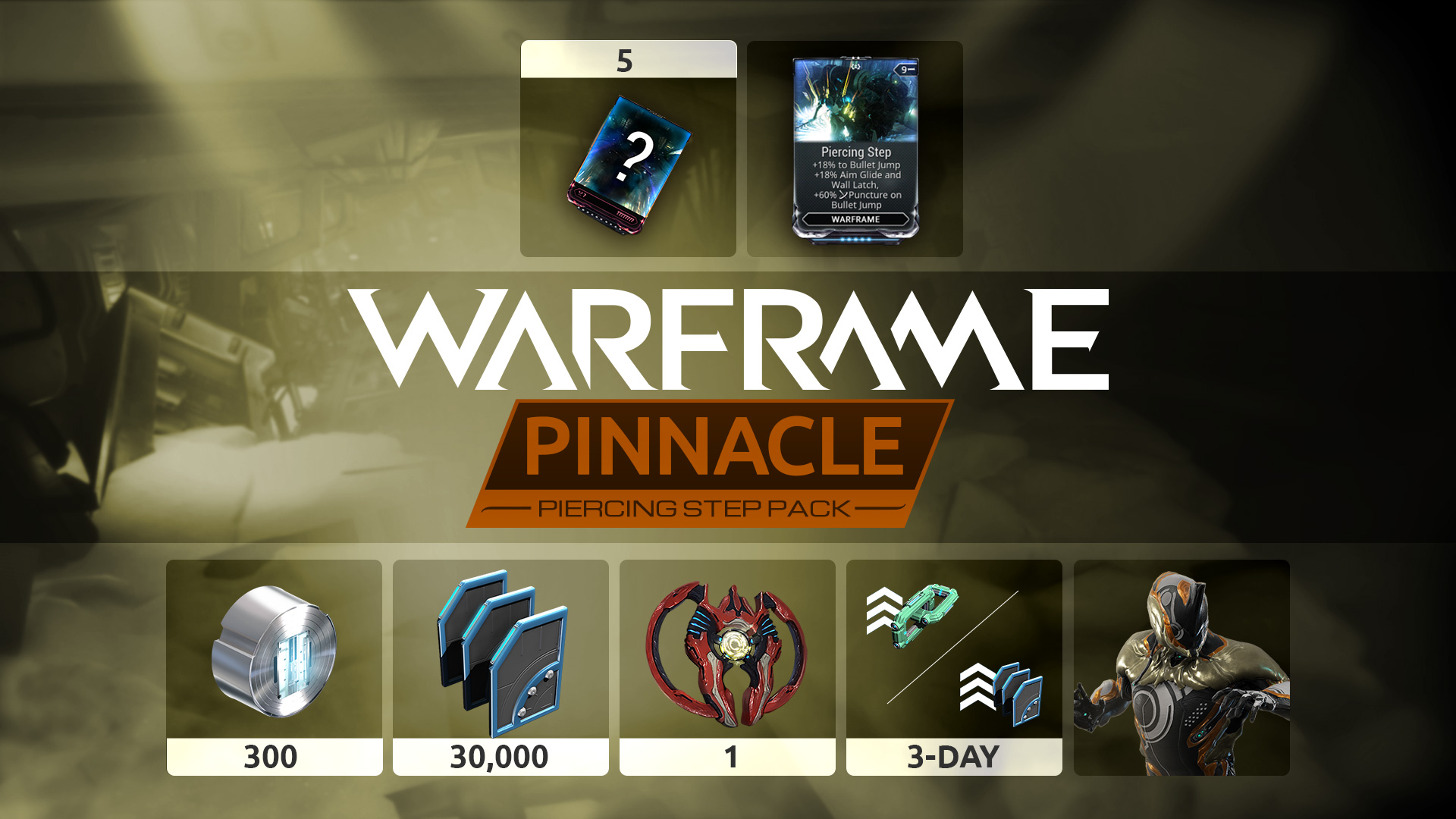 Warframe: Piercing Step Pinnacle Pack screenshot