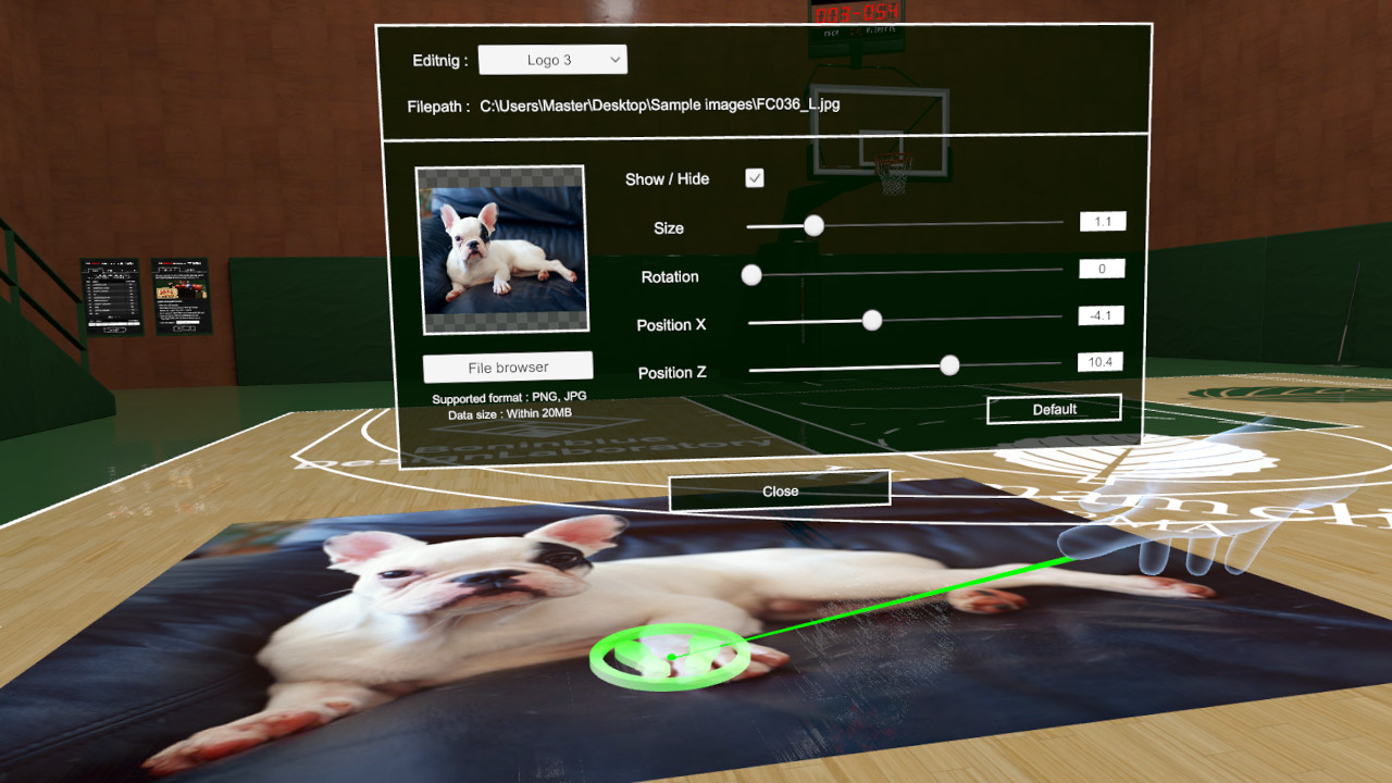 VR SHOOT AROUND - Realistic basketball simulator - screenshot