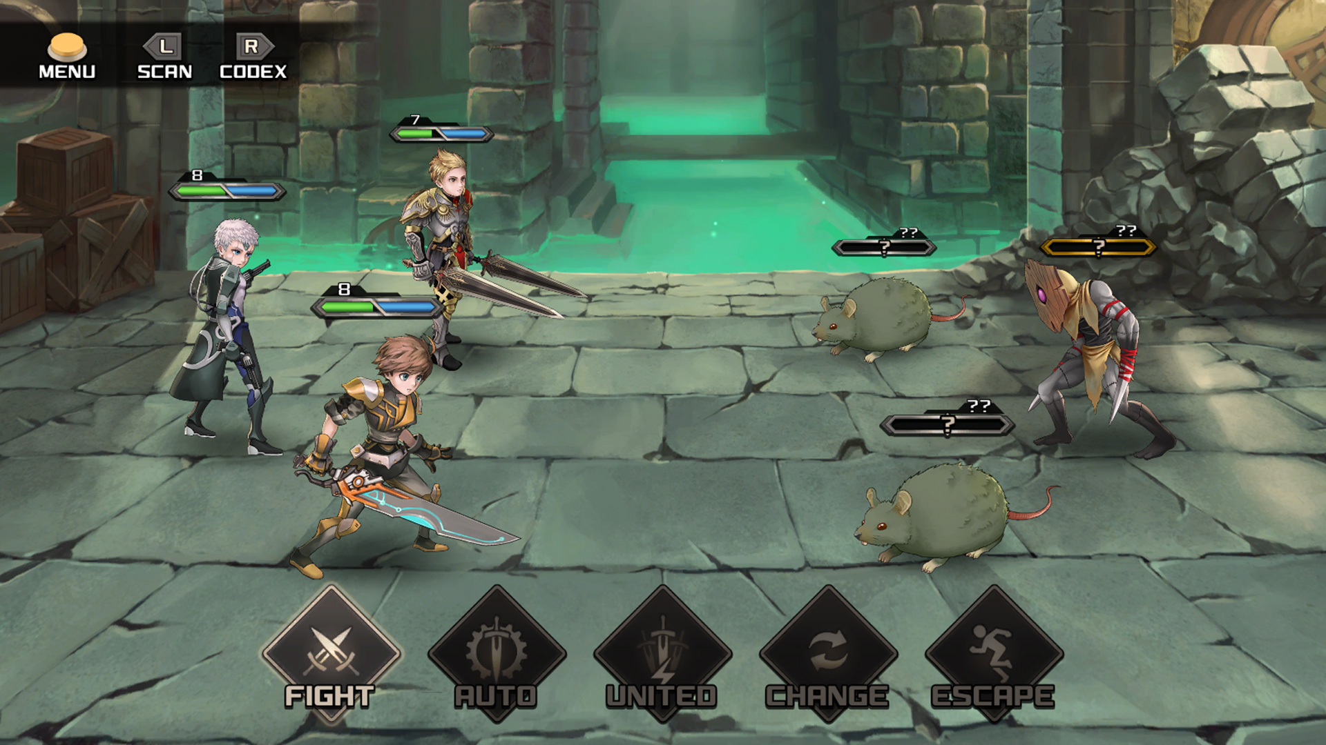 Azure Saga: Pathfinder screenshot