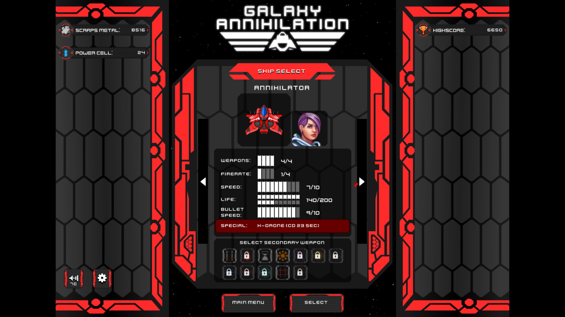 Galaxy Annihilation screenshot