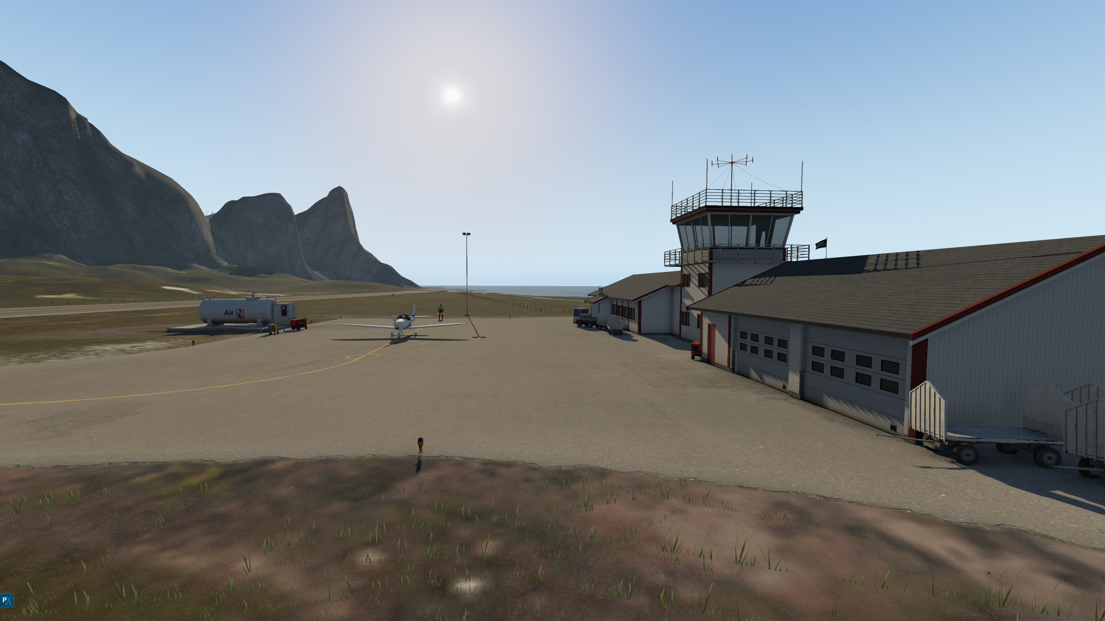 X-Plane 11 - Add-on: Aerosoft - Airport Vaeroy screenshot
