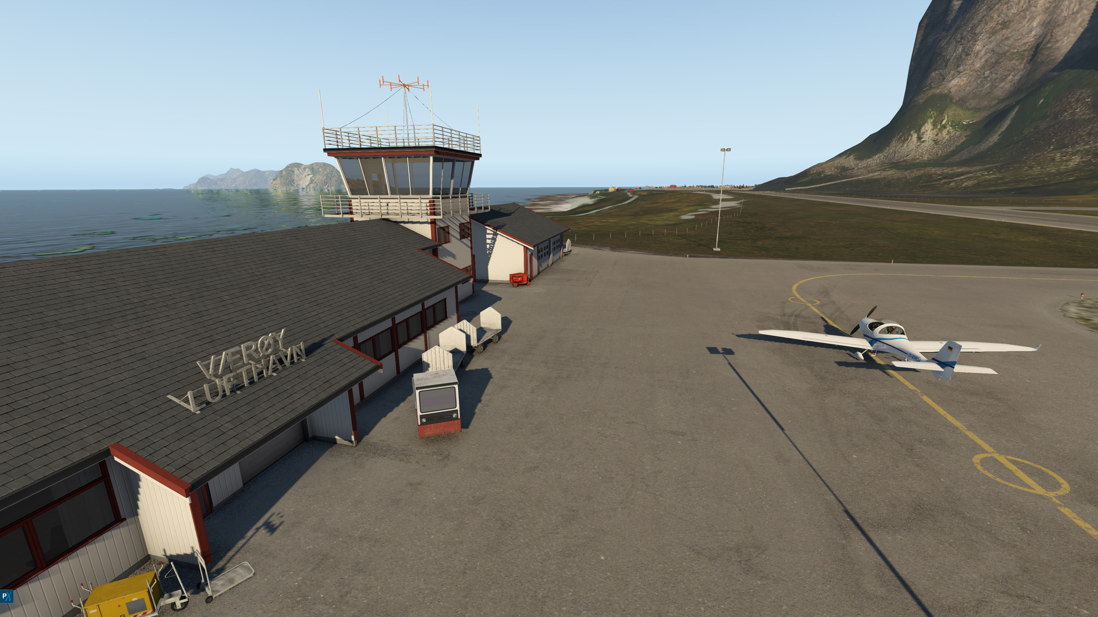 X-Plane 11 - Add-on: Aerosoft - Airport Vaeroy screenshot