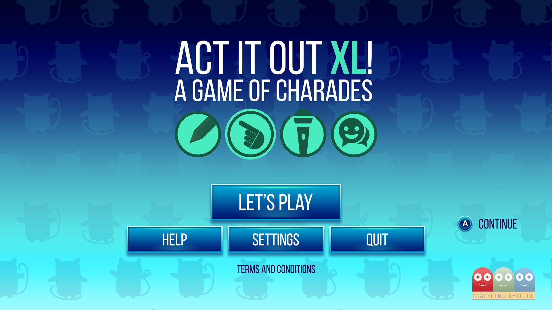 ACT IT OUT XL! A Game of Charades - Designed for Twitch screenshot