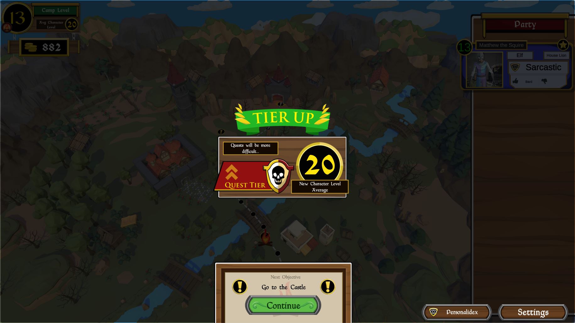 Questr screenshot
