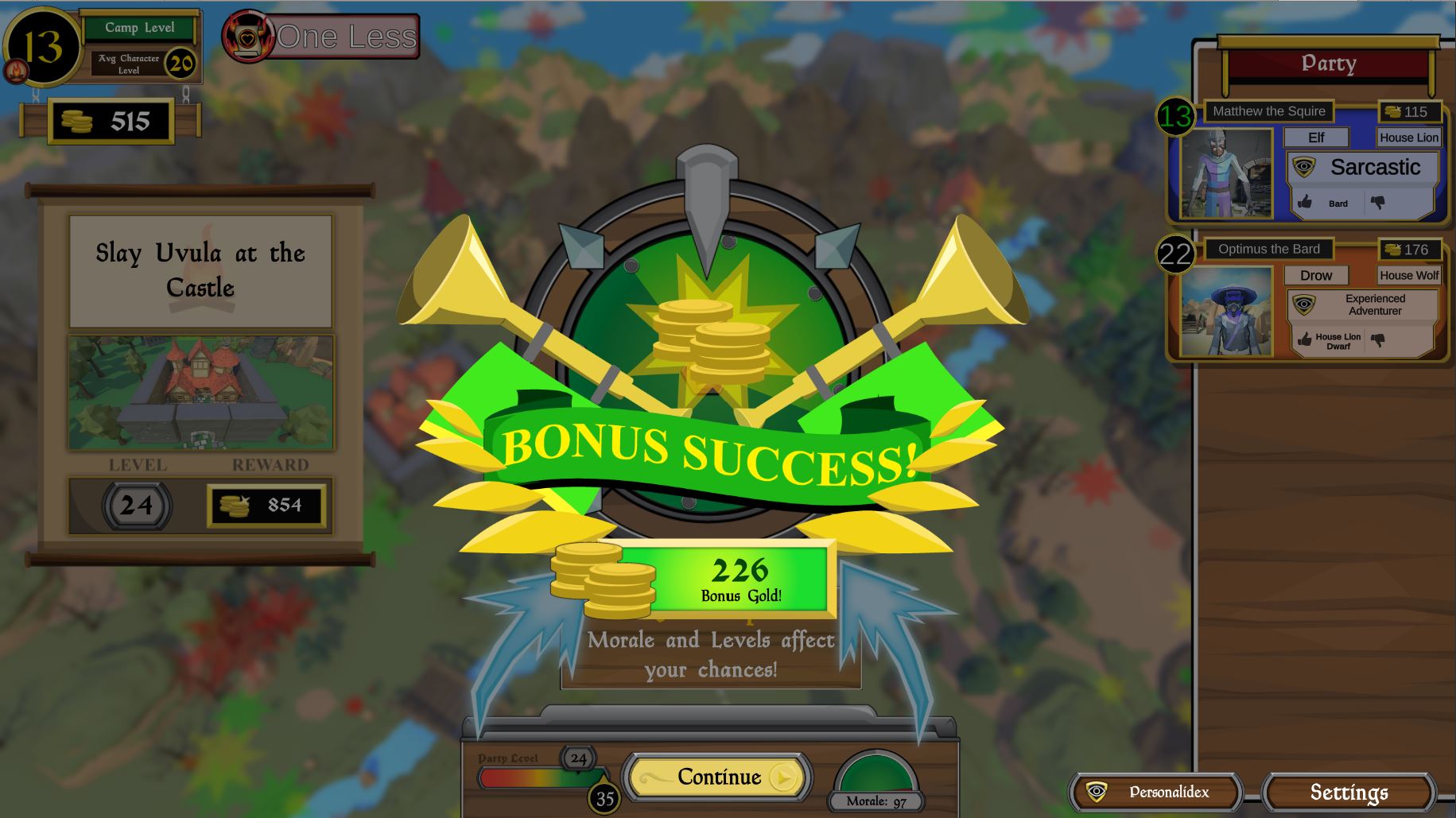 Questr screenshot