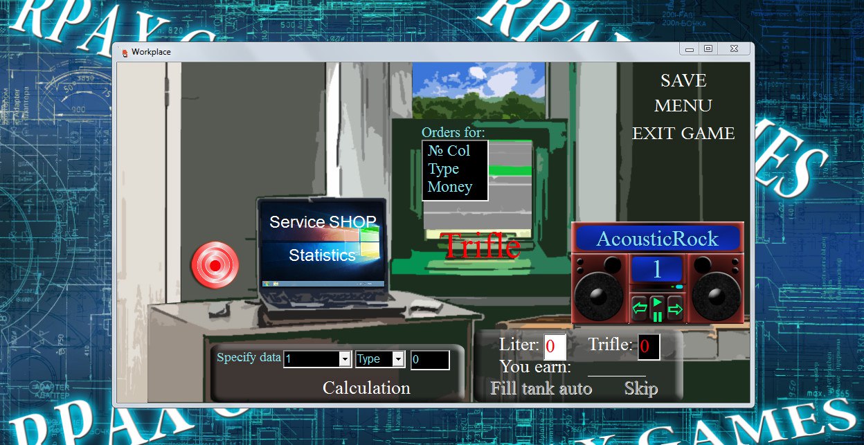 Simulator gas station screenshot
