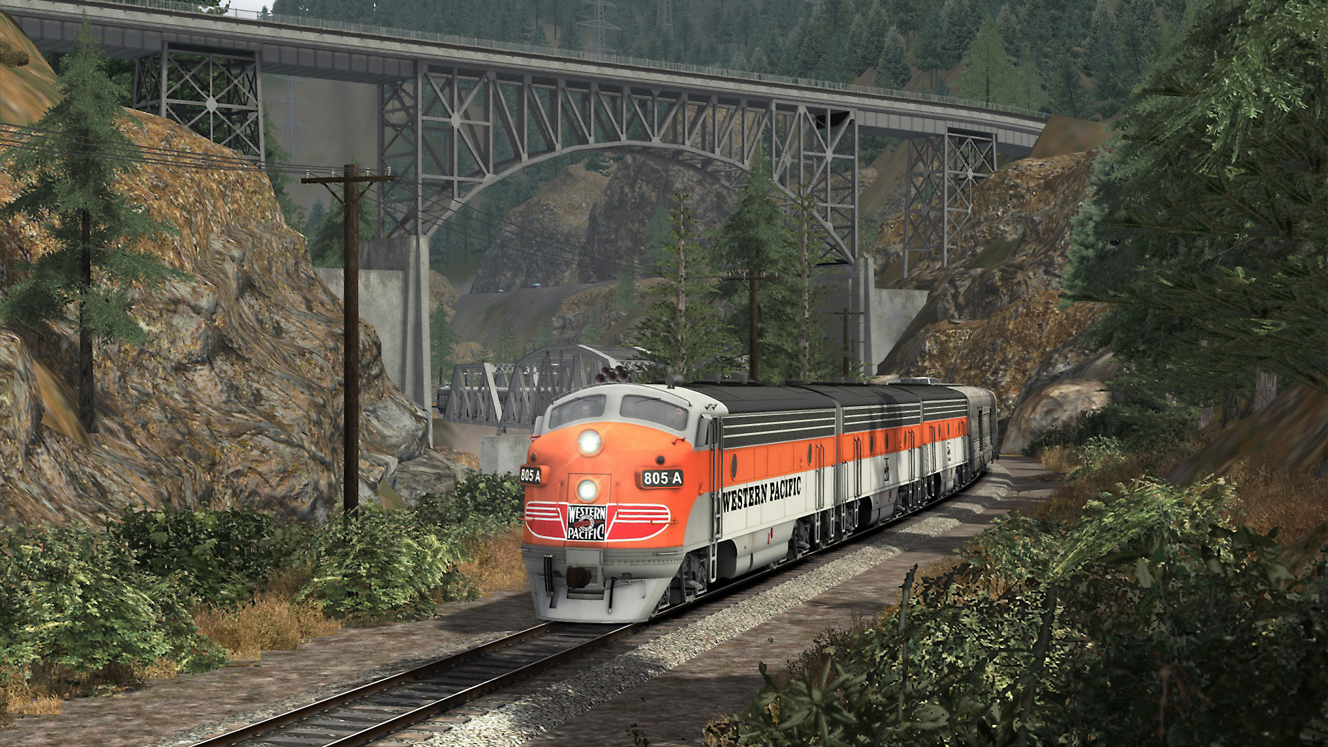 TS Marketplace: Feather River Canyon Scenario Pack 02 screenshot