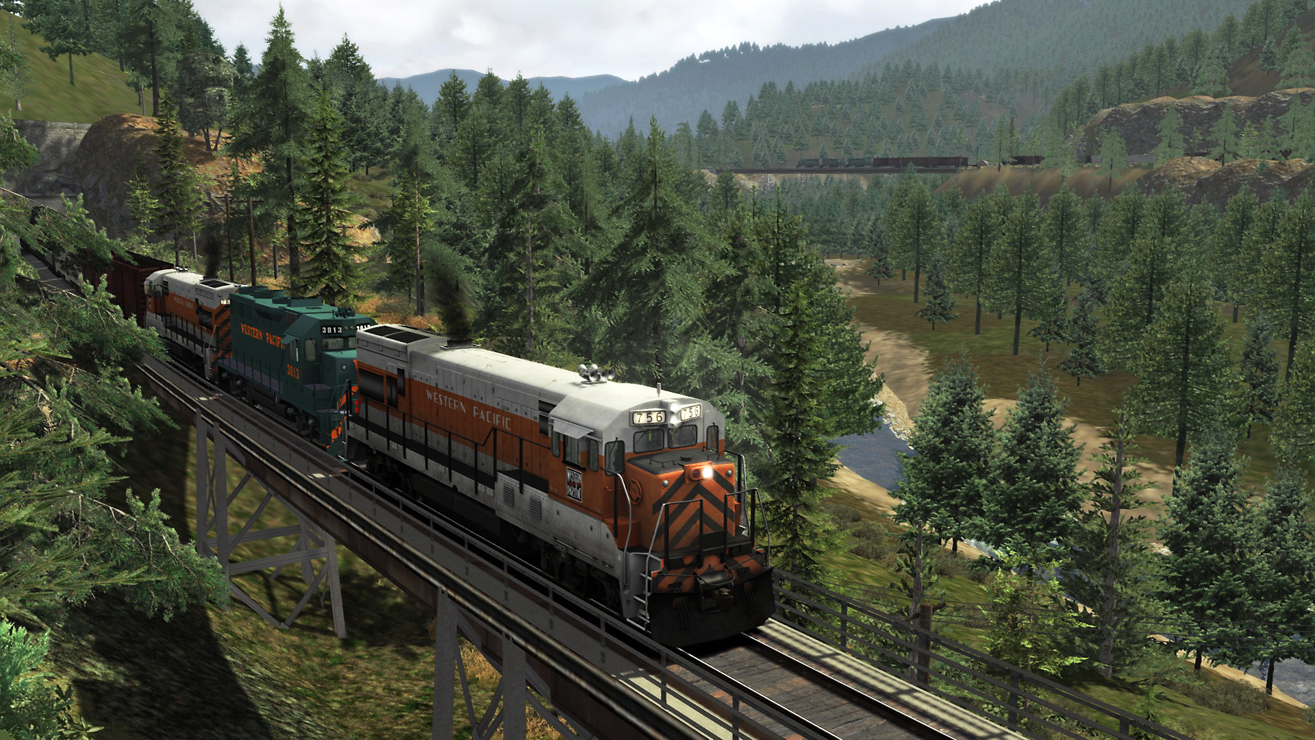 TS Marketplace: Feather River Canyon Scenario Pack 02 screenshot