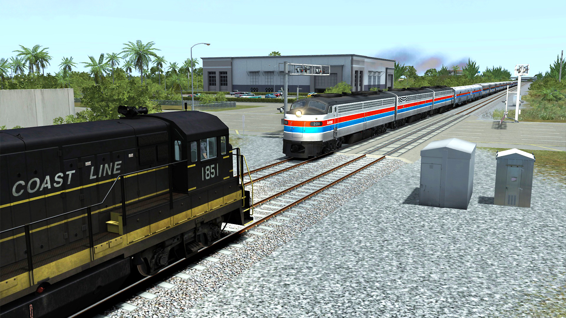 Train Simulator: Amtrak E8 Loco Add-On screenshot