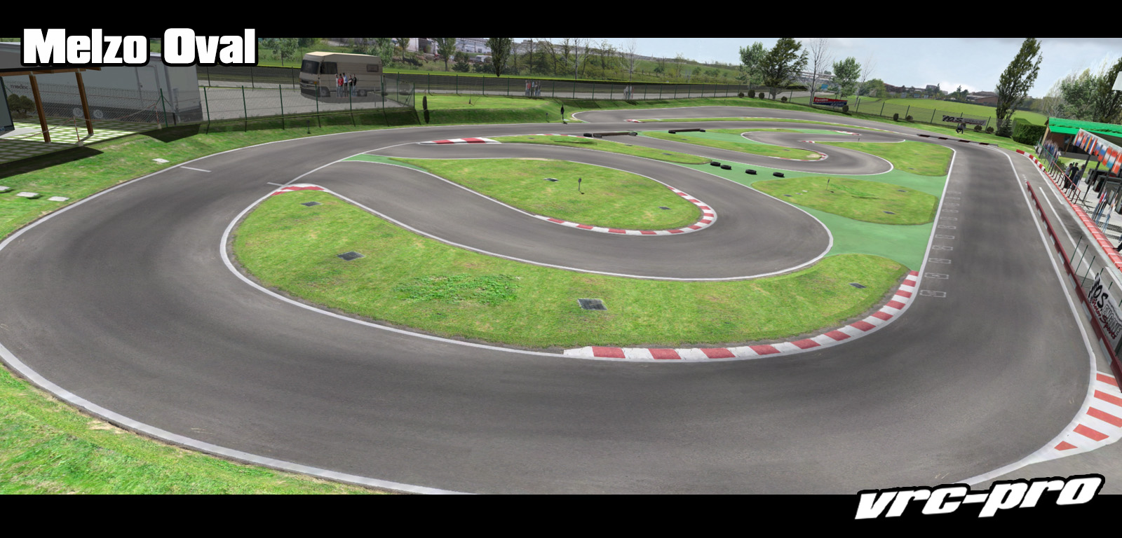 VRC Pro track pack: Melzo Oval, Italy screenshot
