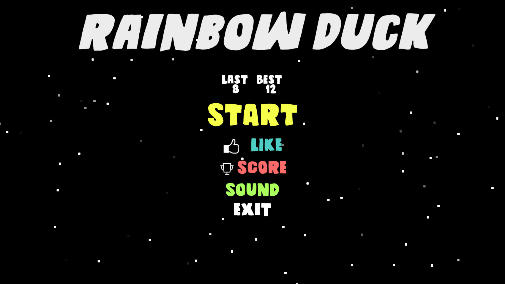 Rainbow Duck screenshot