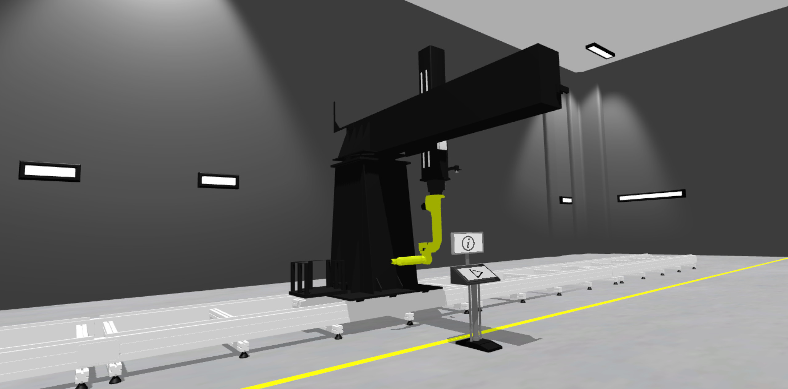 VR Robotics Simulator screenshot