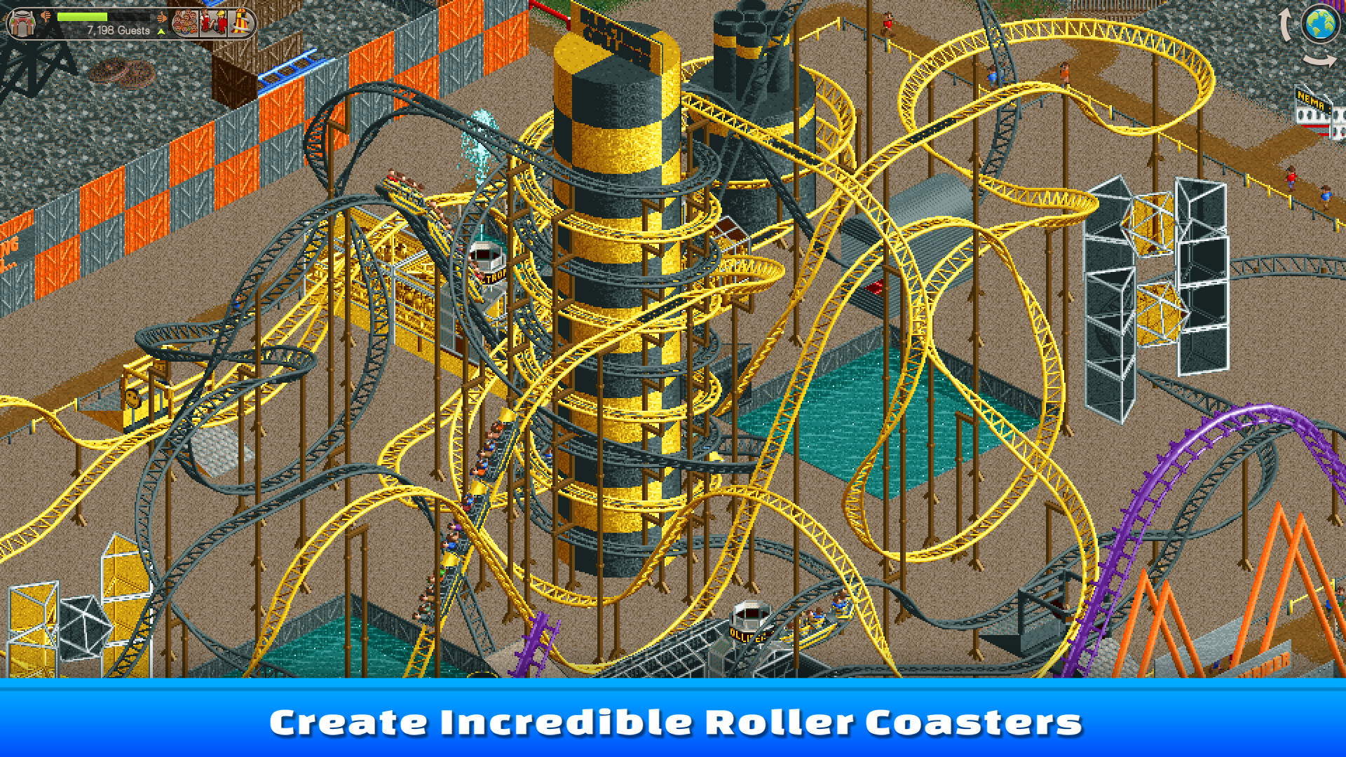 RollerCoaster Tycoon Classic screenshot