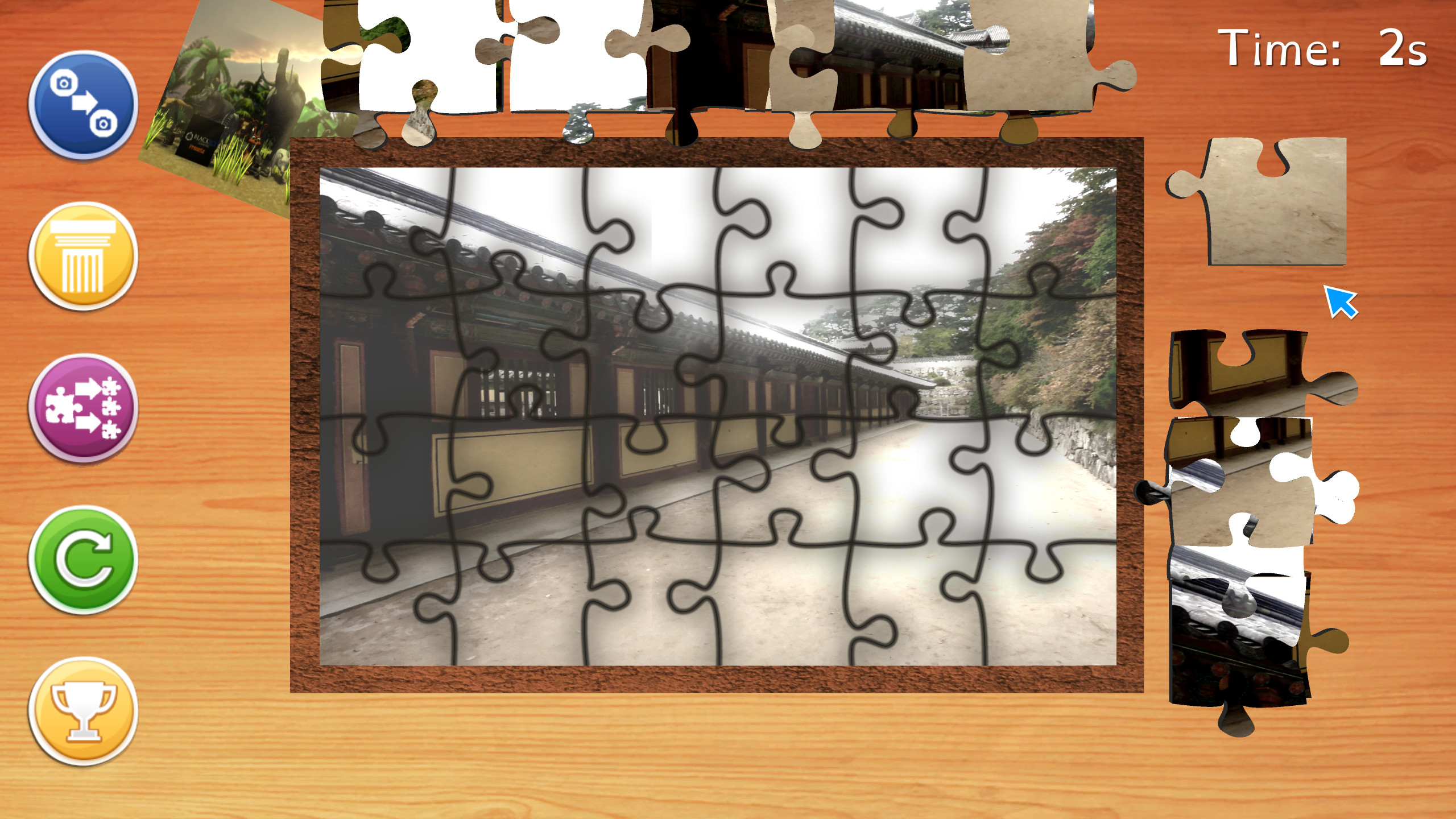 Mr Rabbit's Jigsaw Puzzle screenshot