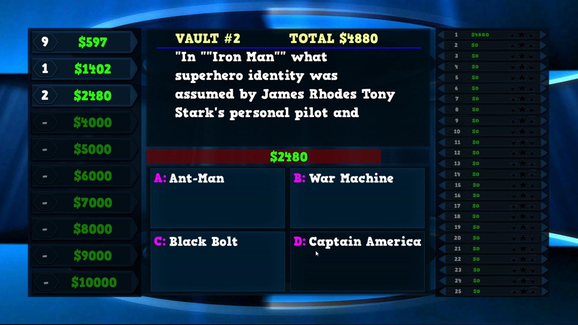 Trivia Vault: Super Heroes Trivia screenshot
