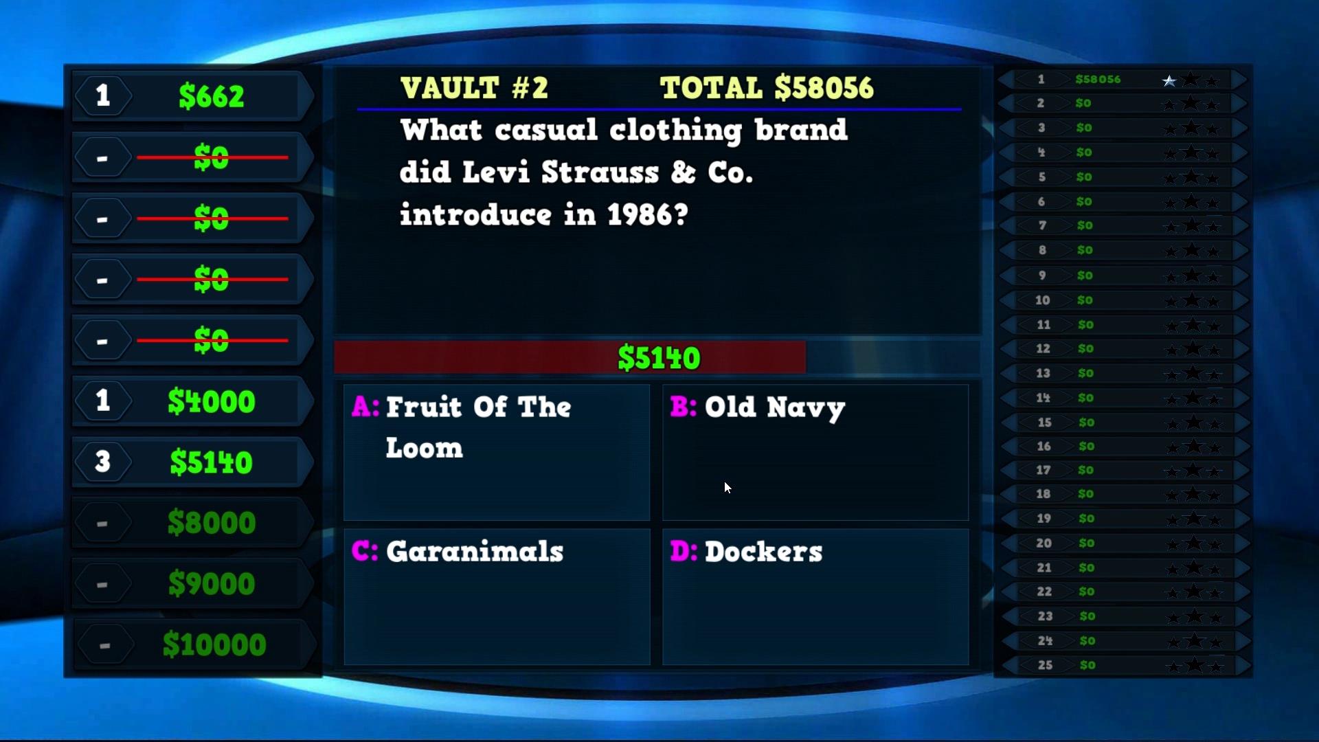 Trivia Vault: 1980's Trivia screenshot