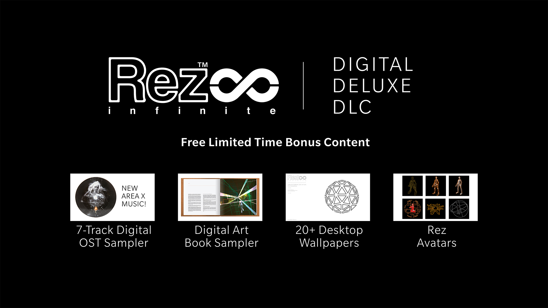 Rez Infinite Digital Deluxe DLC screenshot