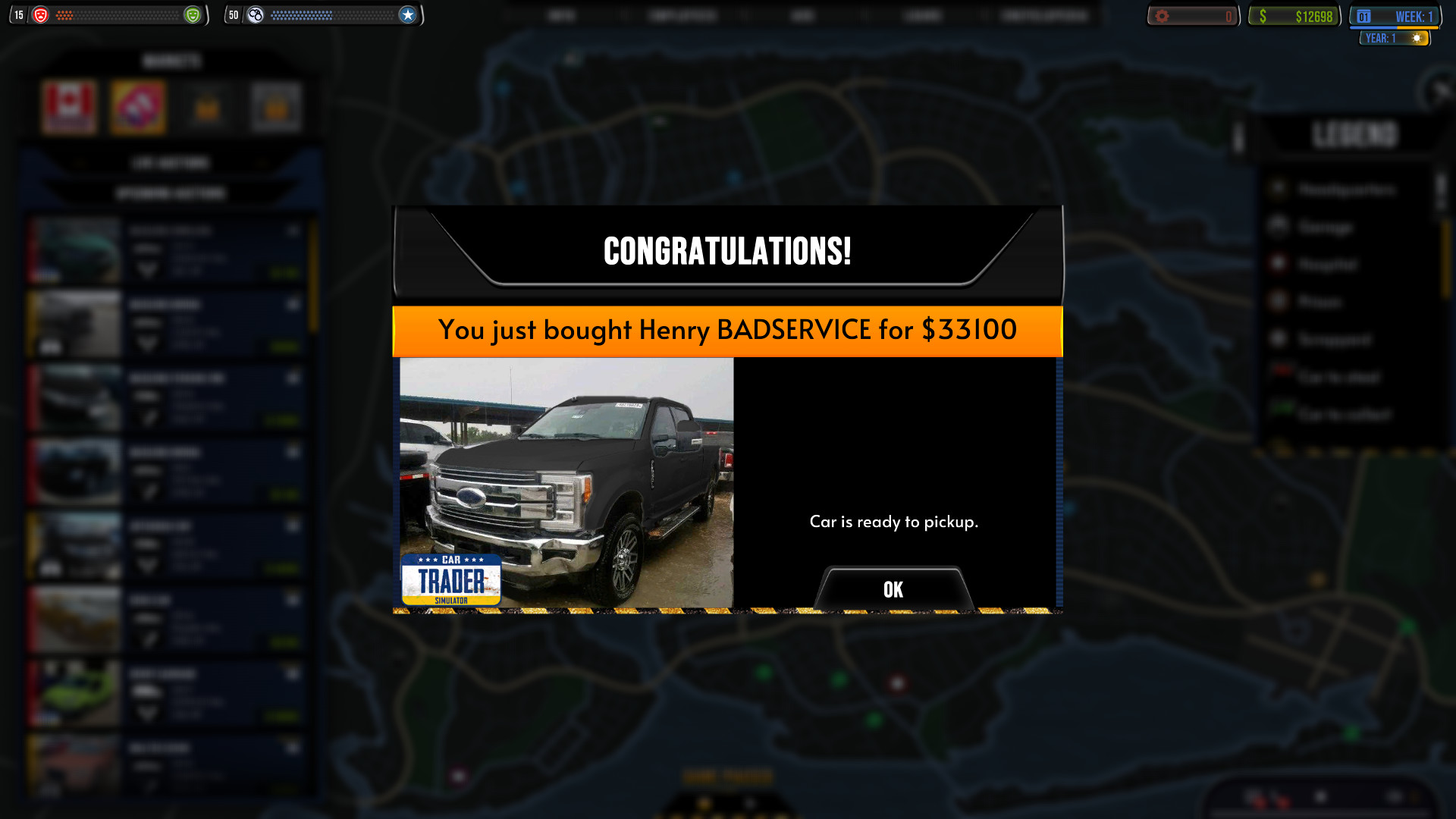 Car Trader Simulator screenshot