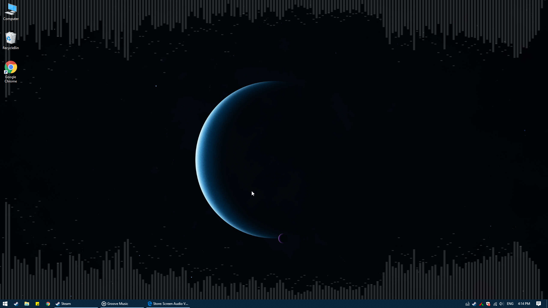Desktop Audio Visualizer screenshot
