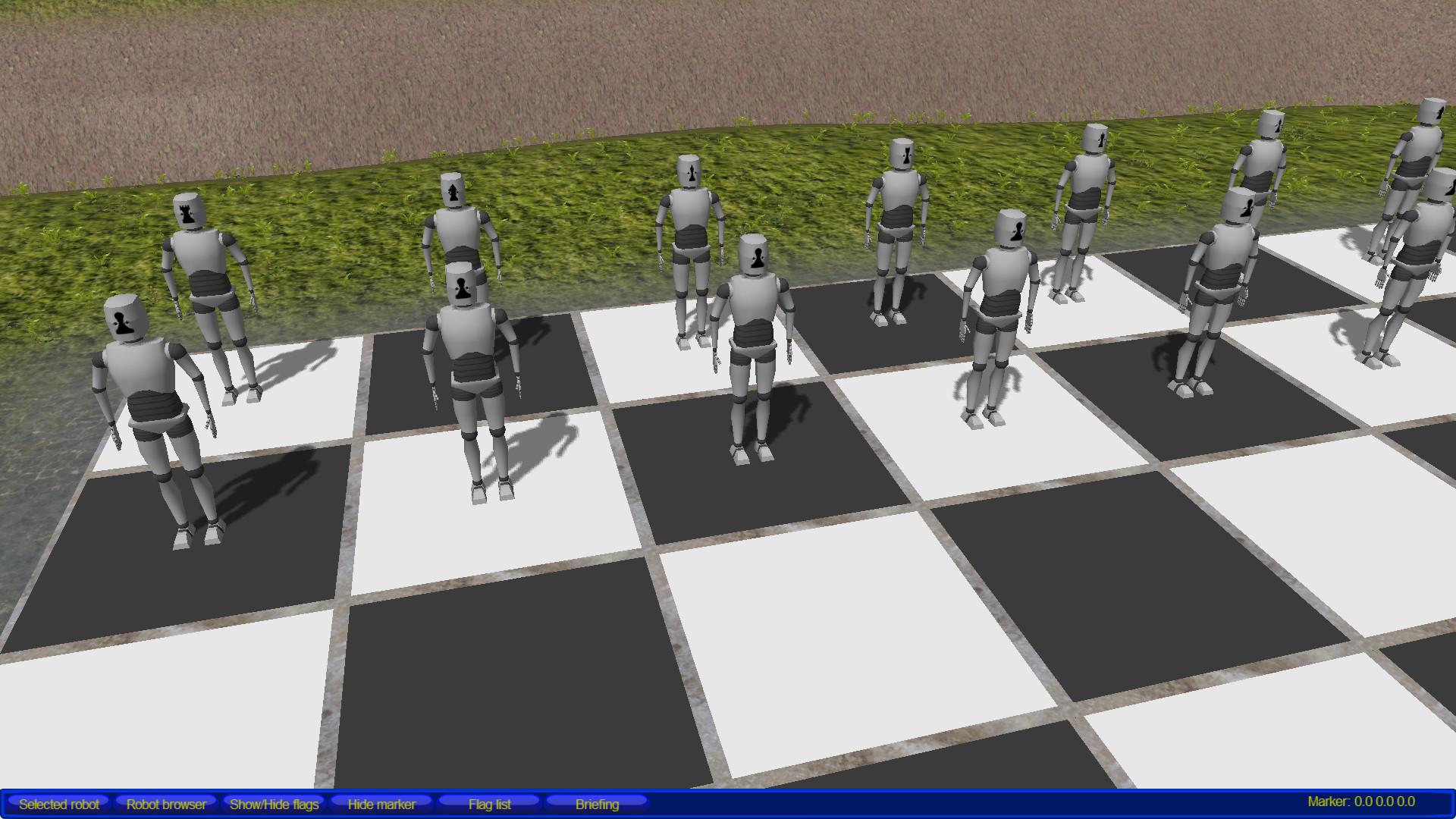 Virtual Robots - Robot programming simulator screenshot