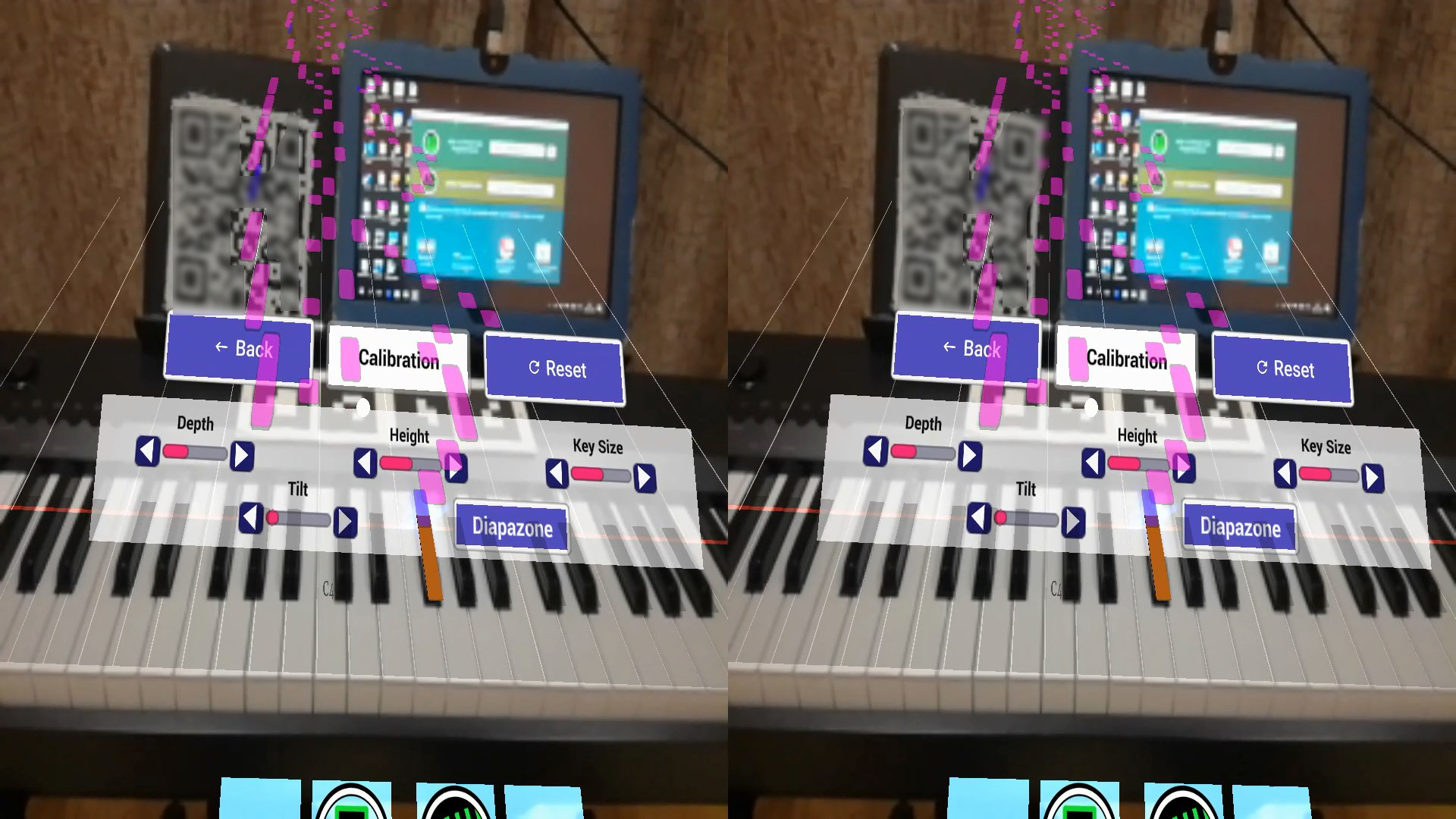 PianoBoard Server screenshot