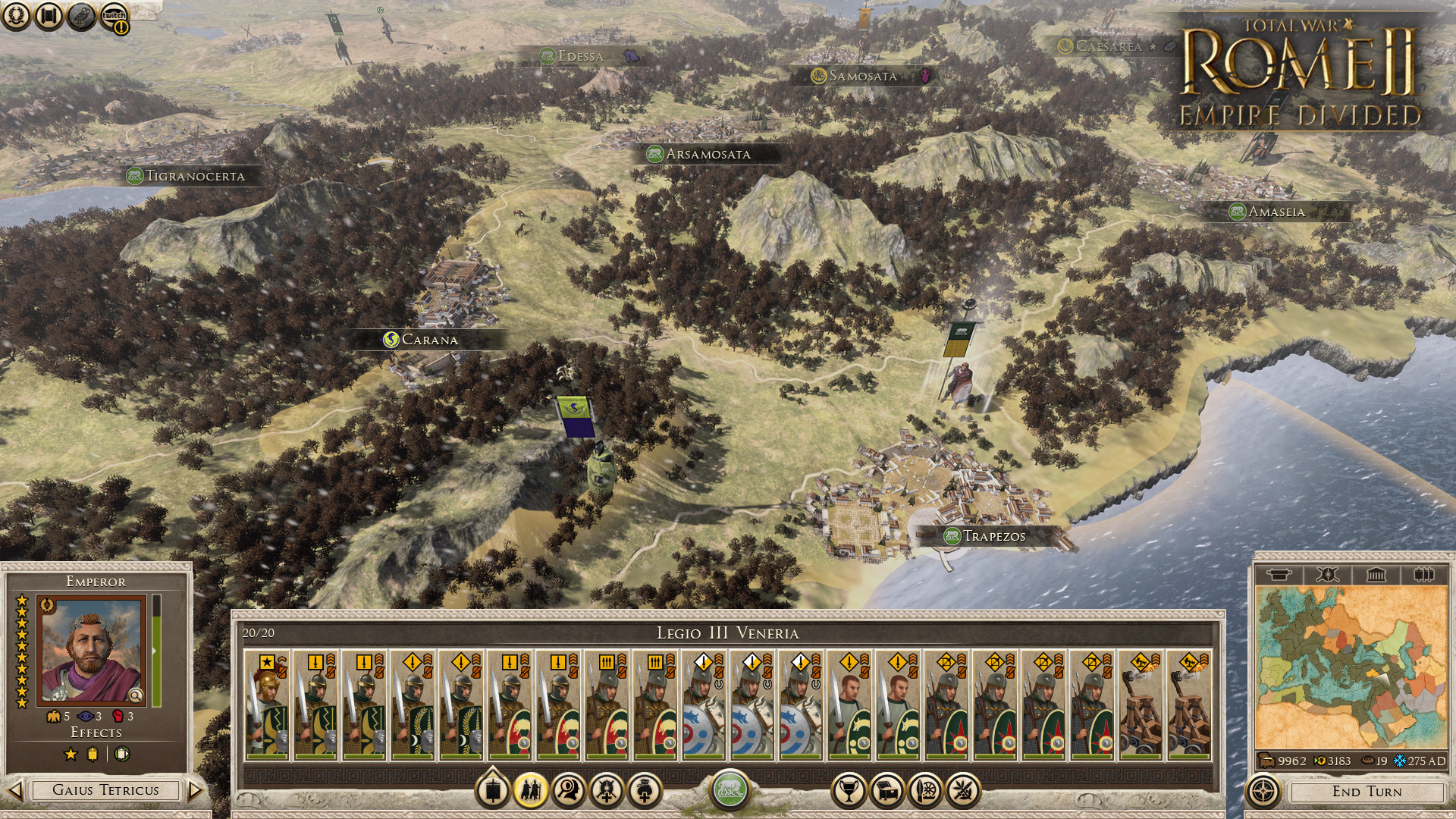 Total War: ROME II - Empire Divided Campaign Pack screenshot