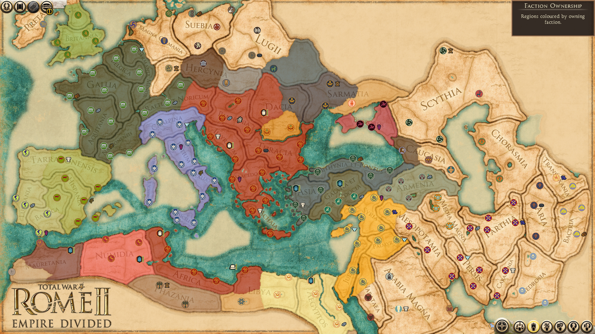 Total War ROME II Empire Divided on Steam