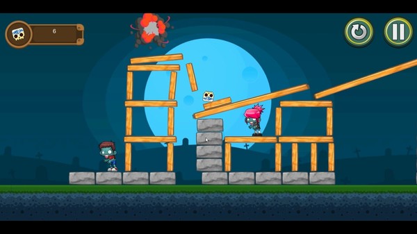 SlingSkull Zombies: Gravedigger