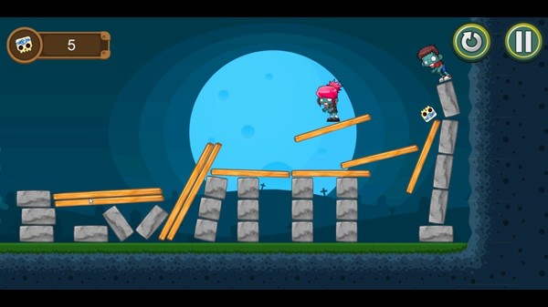 SlingSkull Zombies: Gravedigger