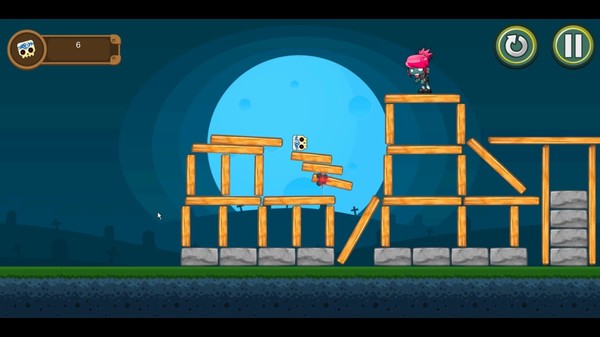 SlingSkull Zombies: Gravedigger