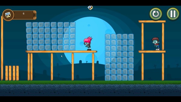 SlingSkull Zombies: Gravedigger