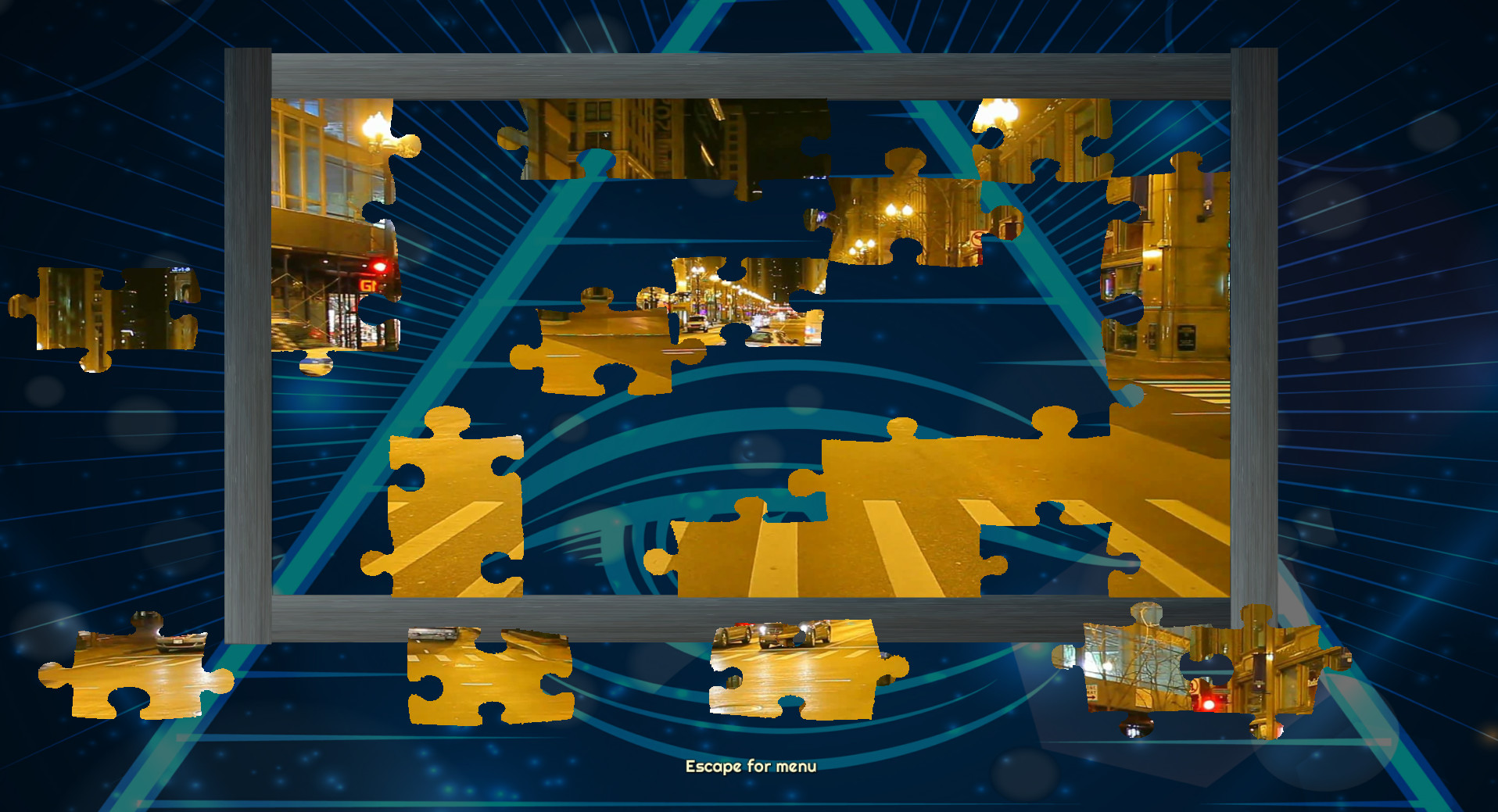 Trials of the Illuminati: Cityscape Animated Jigsaws screenshot