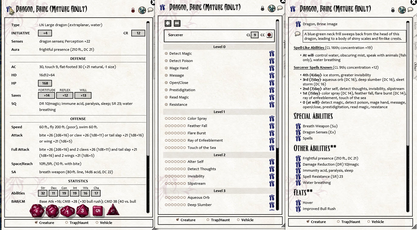 Fantasy Ground - Pathfinder RPG - Bestiary 2 Pack (PFRPG) screenshot