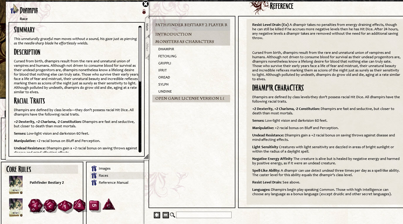 Fantasy Ground - Pathfinder RPG - Bestiary 2 Pack (PFRPG) screenshot