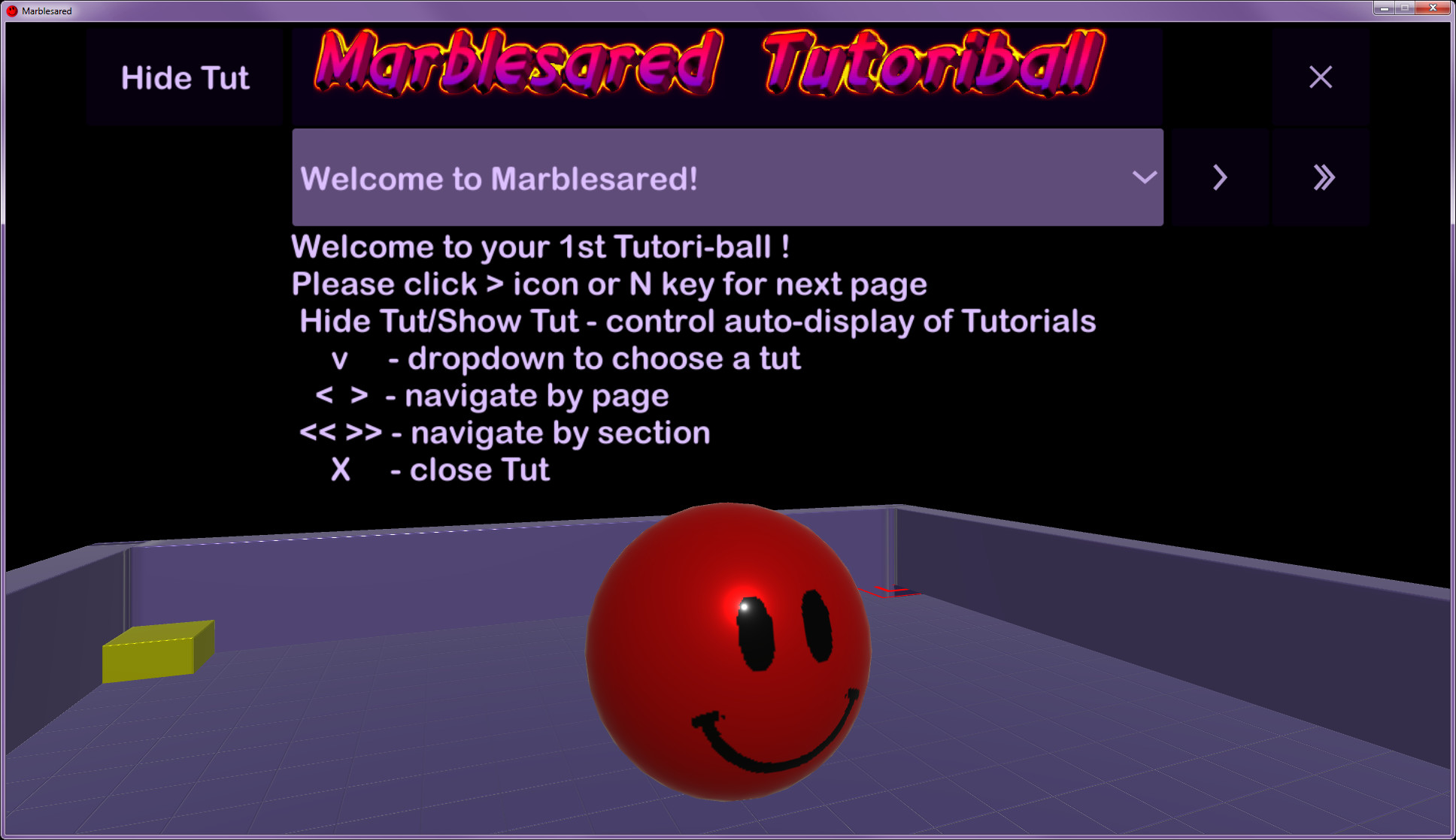 Marblesared screenshot