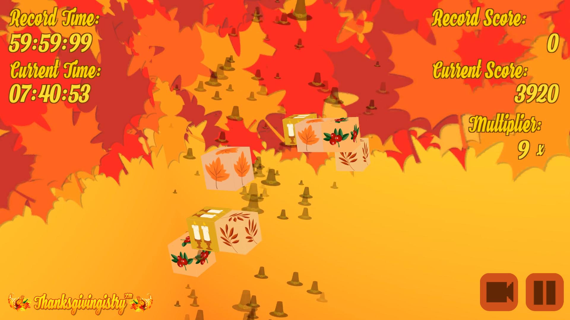 Thanksgivingistry screenshot