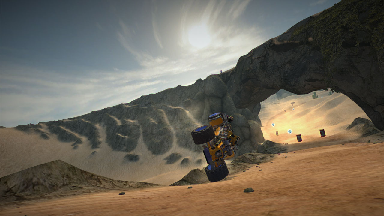沙漠飞车 Desert Racer screenshot