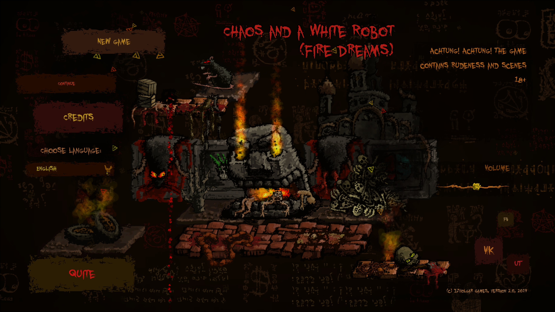 Chaos and the White Robot screenshot