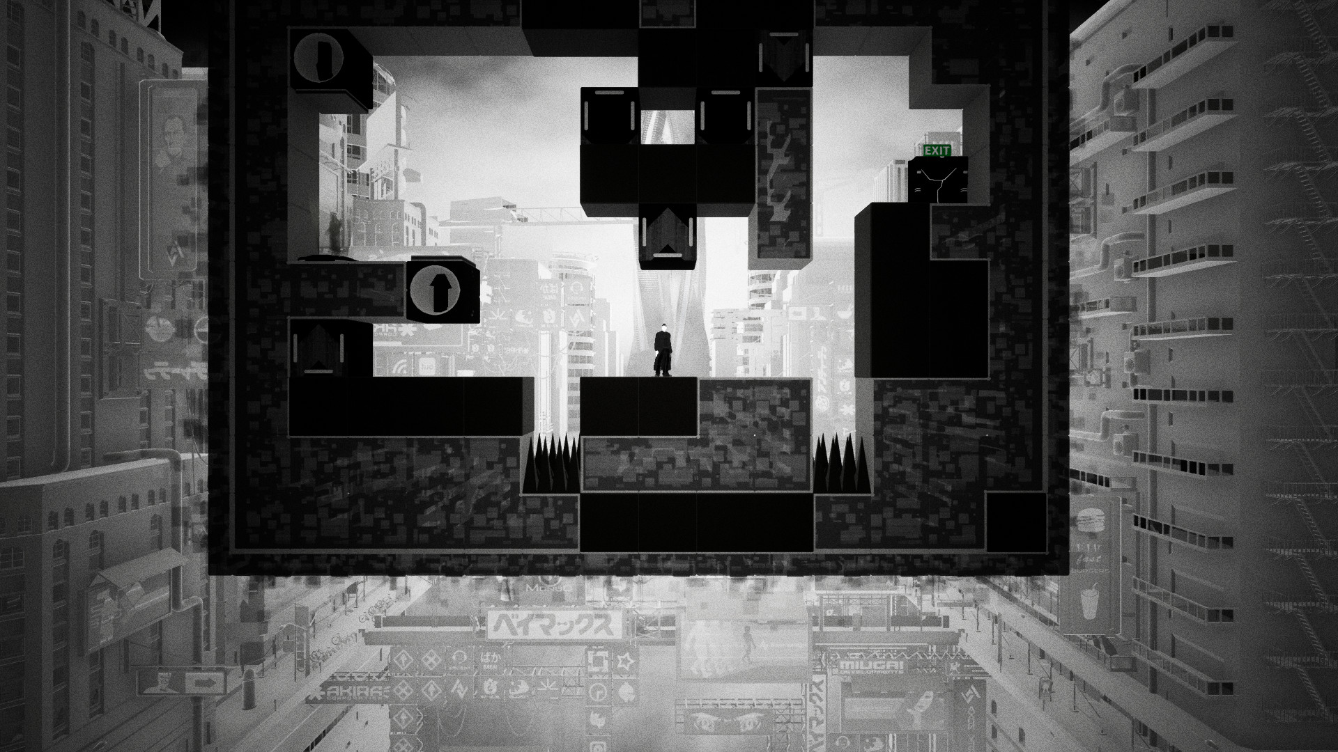 Shift Quantum - A Cyber Noir Puzzle Platformer screenshot