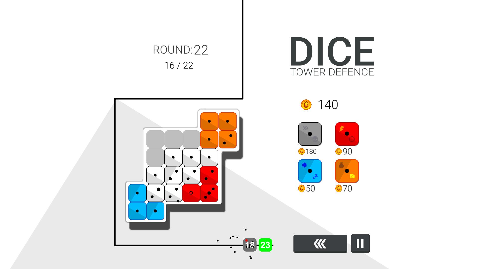 Dice Tower Defense screenshot