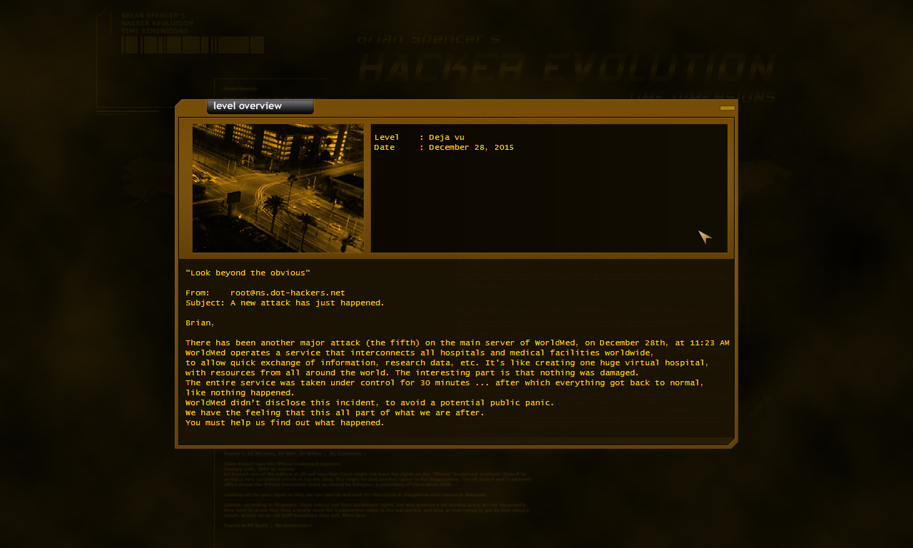 Hacker Evolution screenshot