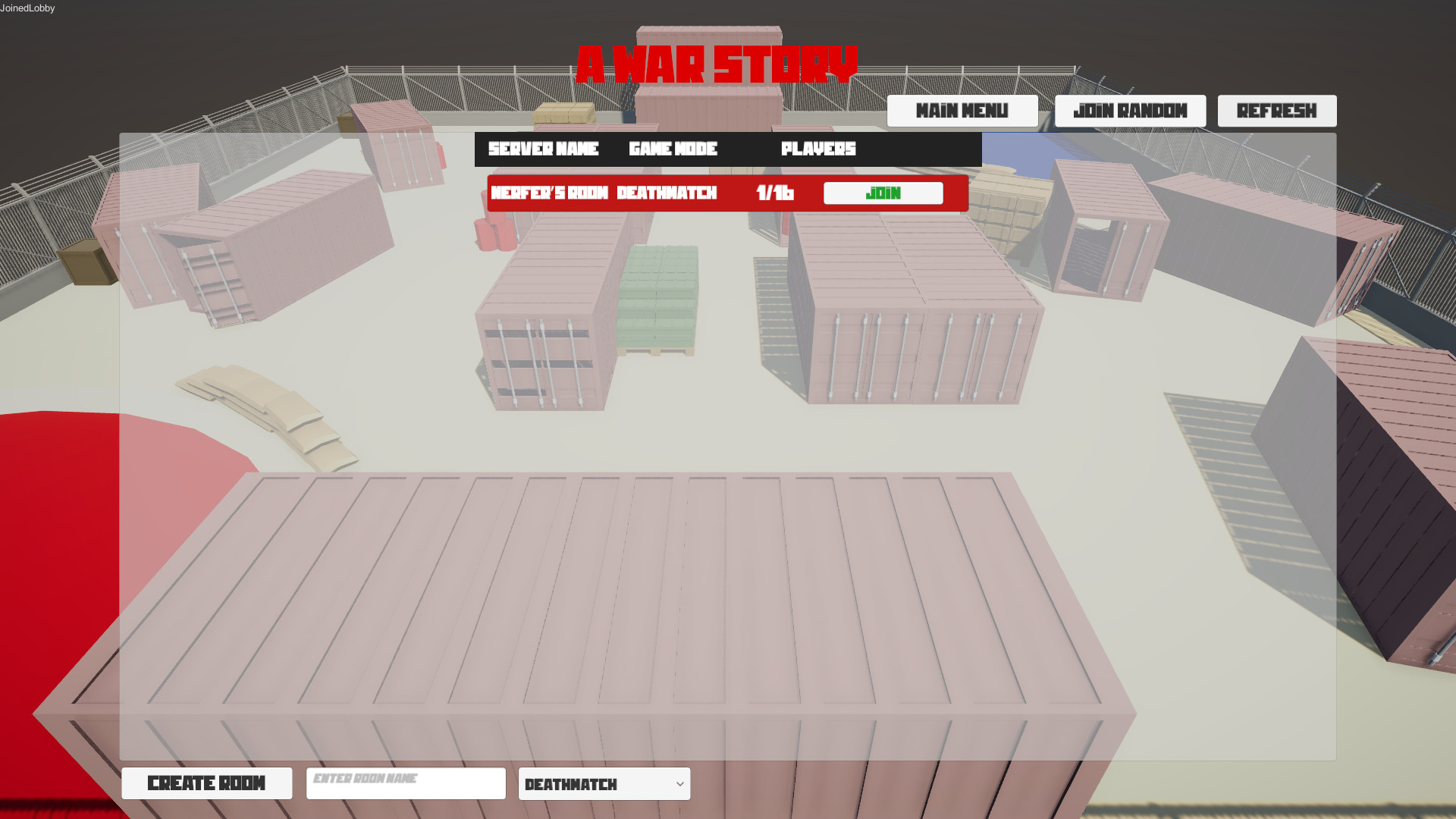 A War Story screenshot