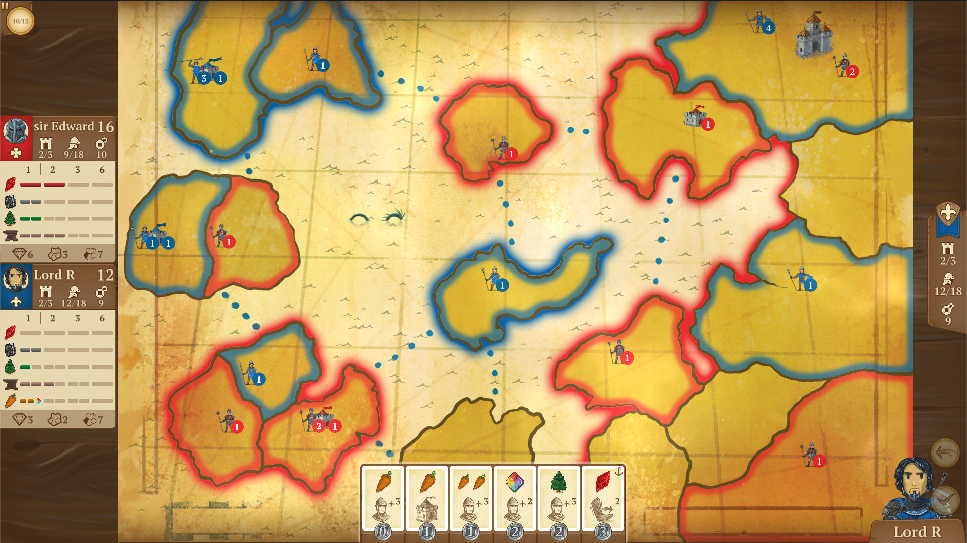 Eight-Minute Empire: Archipelago of Azra Map screenshot