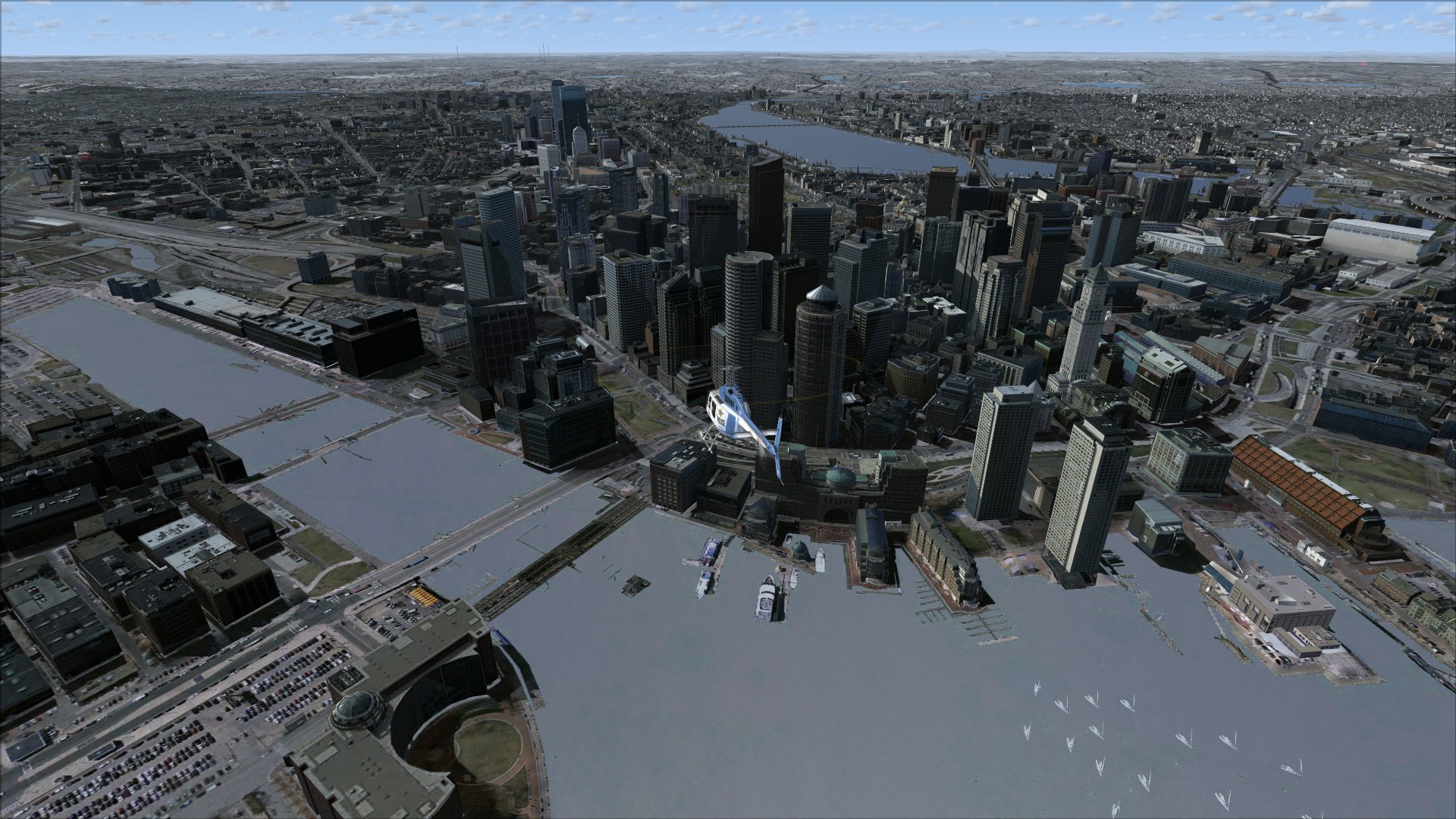 FSX Steam Edition: US Cities X: Boston Add-On screenshot