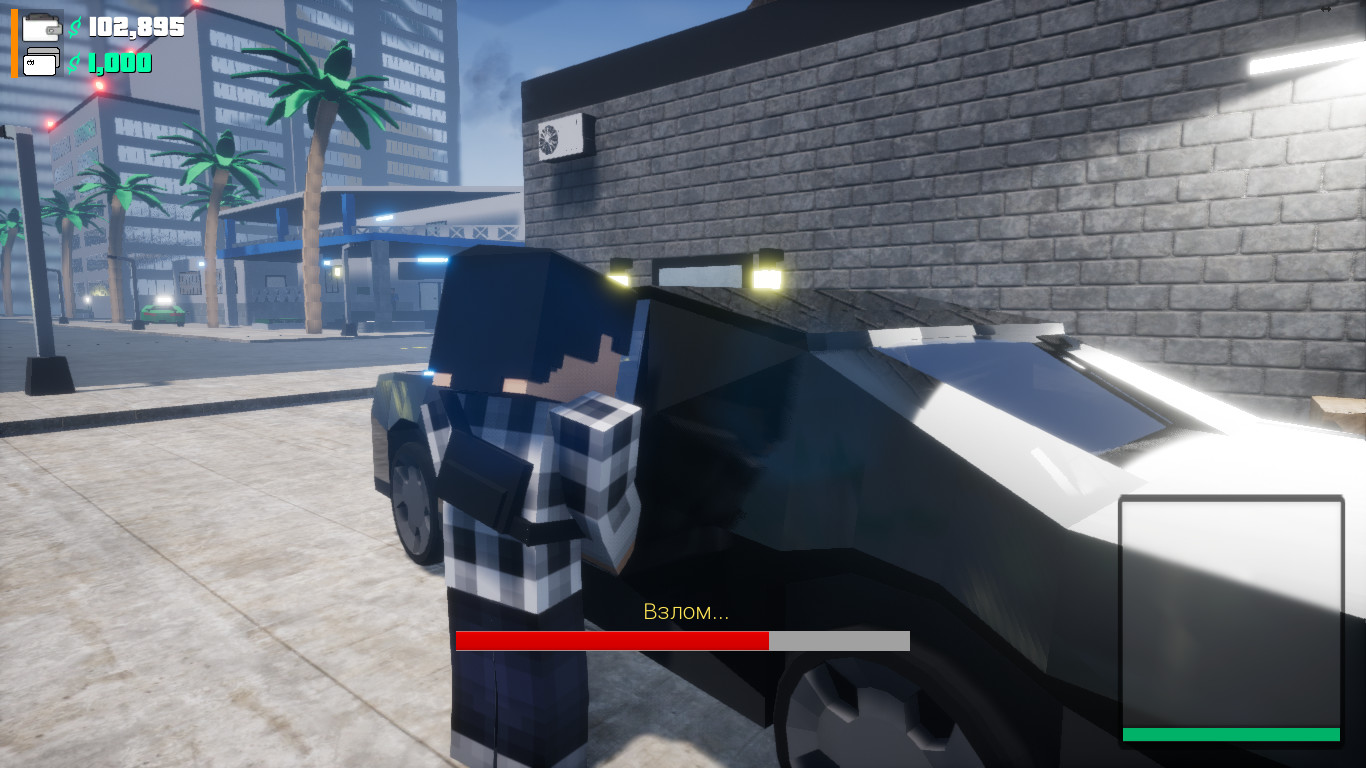 BLOCK WARRIORS: "Open World" Game screenshot